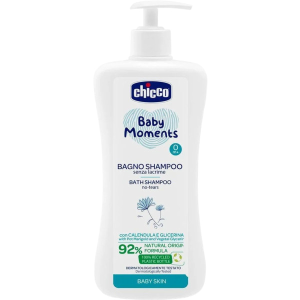 Фото - Шампунь для детей Chicco Без Слез Baby Moments 750 мл (10592.00)