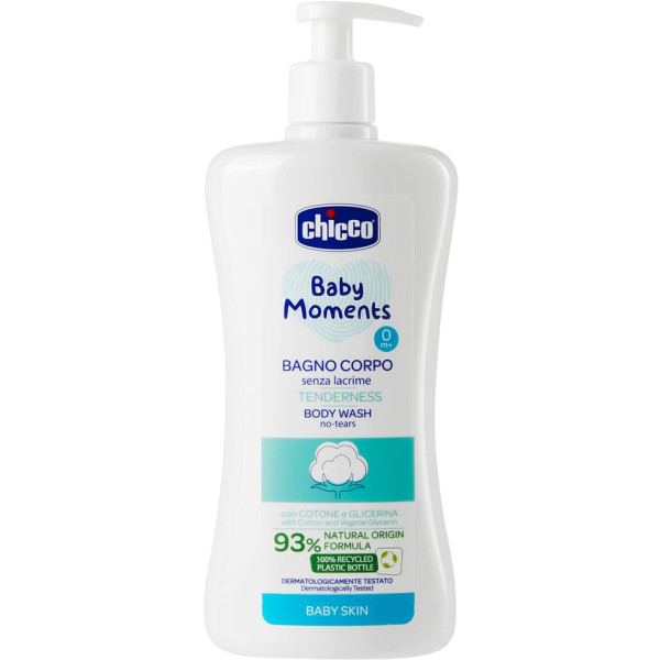 Фото - Гель для душа детский Chicco Без Слез деликатный Baby Moments 500 мл (10583.00)