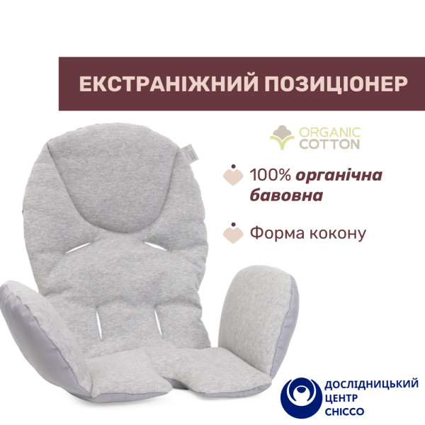 Фото - Стульчик для кормления трансформер Chicco Polly Armonia, цв. 43 (87140.43)