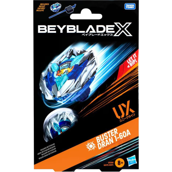 Фото - Волчок Hasbro DYKER BEACH с пусковым устройством серии "Beyblade X" (G0175_G1536)