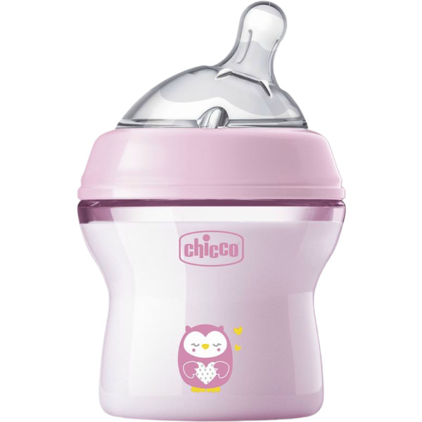 Фото - Бутылочка для кормления Chicco Natural Feeling 150 мл від 0 м медленный поток (81311.10)