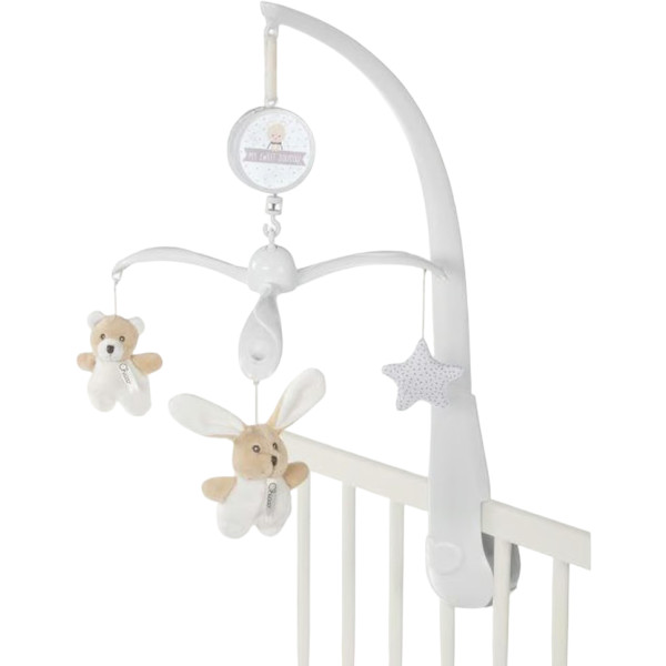 Фото - Мобиль интерактивный Chicco Медвежонок и зайка серии My Sweet Dou Dou (09714.00) Фото - Мобиль интерактивный Chicco Медвежонок и зайка серии My Sweet Dou Dou (09714.00)