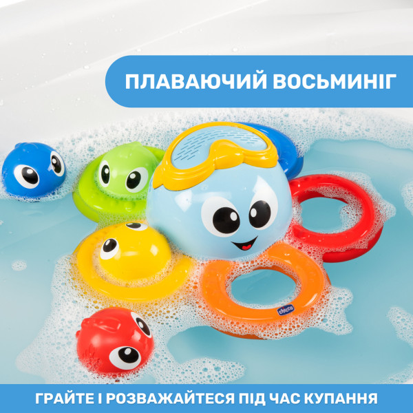 Фото - Игрушка для ванной Chicco Осьминог Билли (10037.00)