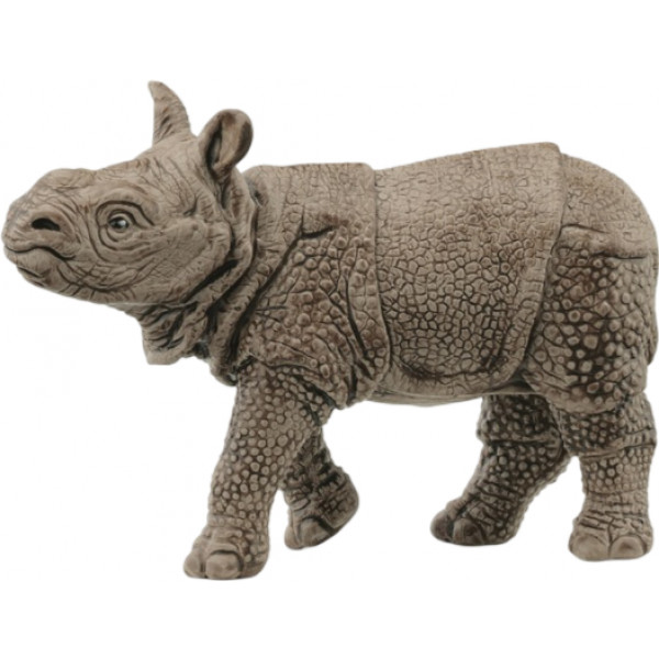 Фото - Коллекционная фигурка Schleich Детеныш индийского носорога (14860)