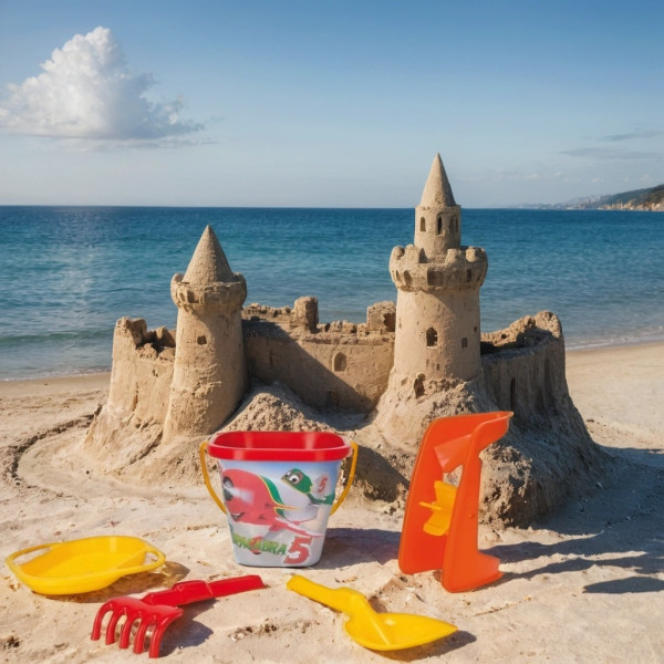 Фото - Набор для игры в песочнице Wader Самолетики Disney 5 эл. (77341)