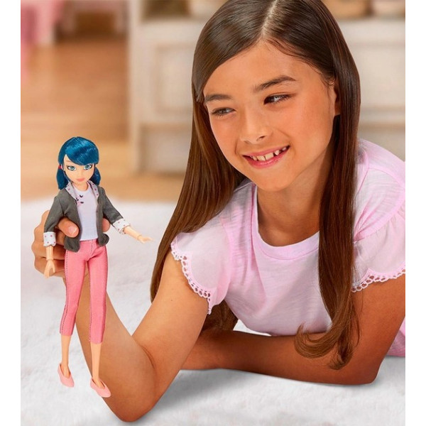Фото - Коллекционная фигурка Miraculous "ЛЕДИ БАГ И СУПЕР-КОТ" S2 - МАРИНЕТТ (26 cm, с аксес.) (50005)