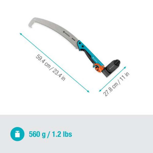 Фото - Ножовка Gardena CombiSystem StarCut закруглена с крюком 340 мм (до арт 12081-20.000.00) (12083-20.000.00)