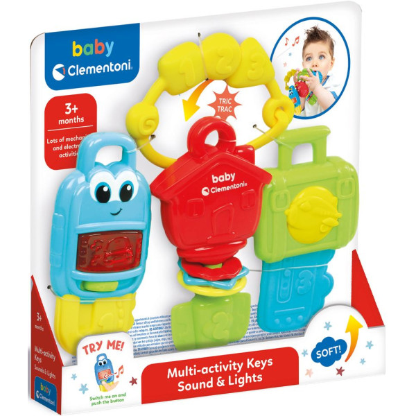 Фото - Погремушка Clementoni Multi-activity Keys (17914)