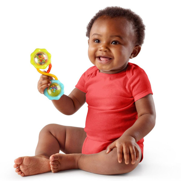 Фото - Погремушка Bright Starts Rattle & Shake Barbell (8188)
