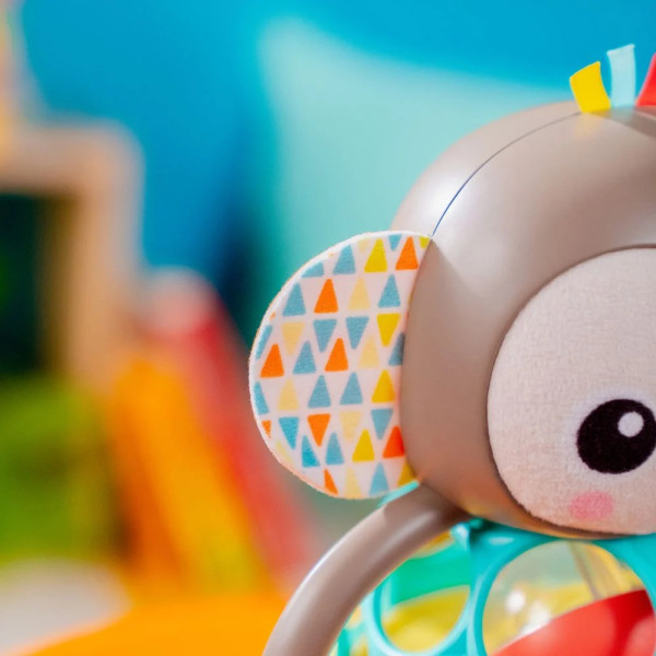 Фото - Погремушка Bright Starts Grab & Giggle Monkey (16779)