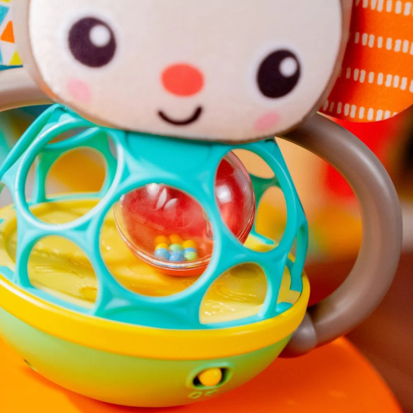 Фото - Погремушка Bright Starts Grab & Giggle Monkey (16779)