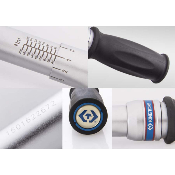 Фото - Ключ динамометрический KING TONY 3/8''' 10- 60 NM (34362-3DG)