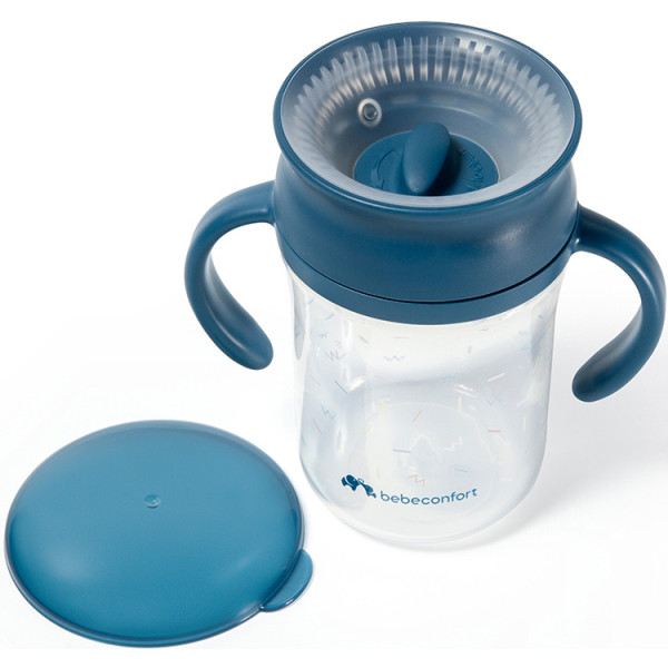 Фото - Чашка-непроливайка детская Bebe Confort Glow Blue 280 ml