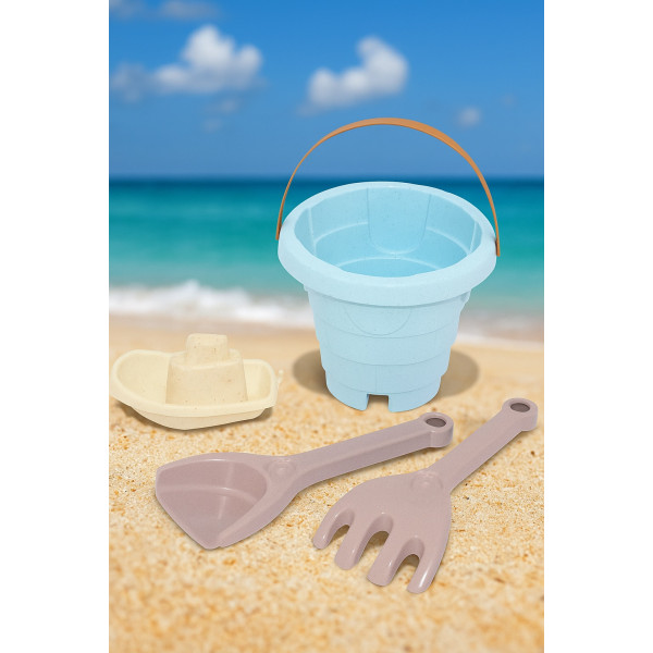 Фото - Набор для игры в песочнице ELFIKI Башня 4 эл. (39921)