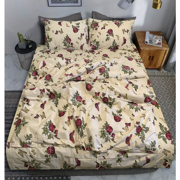 Фото - Комплект постельного белья Zastelli Bordo Gold 200х220 см молочный (40-0065)