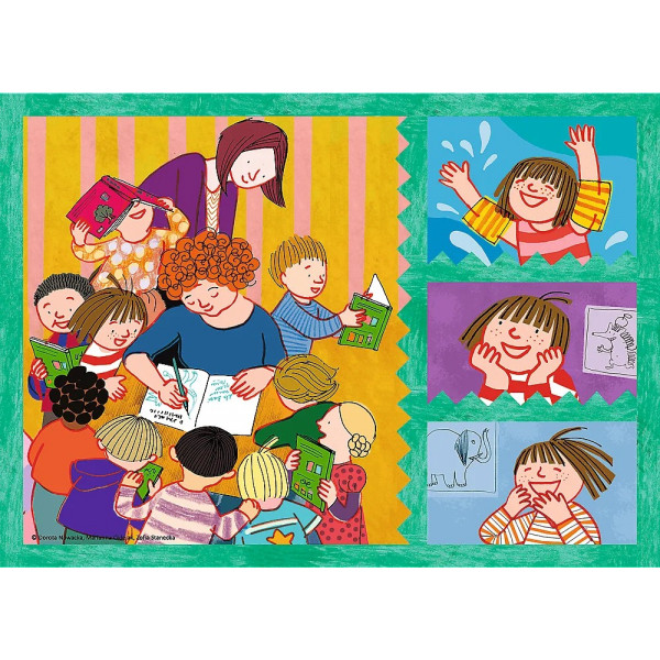 Фото - Пазлы (3-4 года) Trefl "Приключения" / Семья Бази (4в1)(34606)