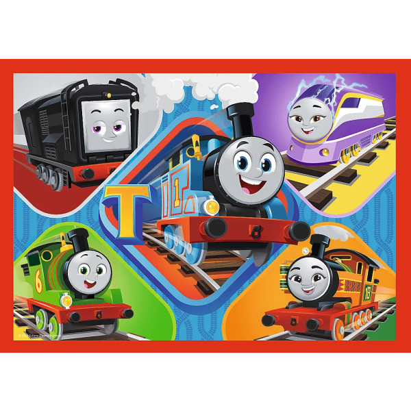 Фото - Пазлы (3-4 года) Trefl 4в1 Thomas&Friends Удивительный Томас (46190)