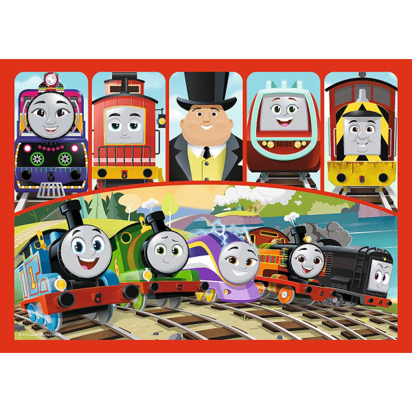 Фото - Пазлы (3-4 года) Trefl 4в1 Thomas&Friends Удивительный Томас (46190)