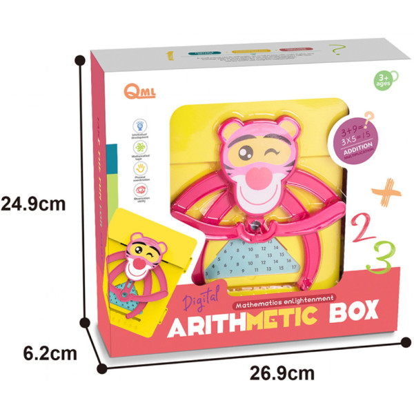 Фото - Настольная игра (3-4 года) QML математическая игра (M9G)