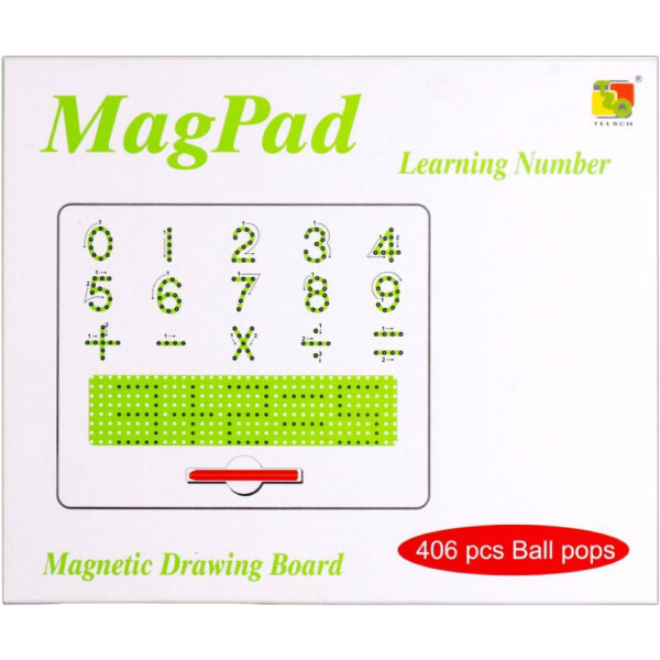 Фото - Доска TELSCH магнитная цифры в ассортименте (TSQ-406)