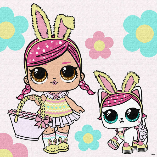 Фото - Картина по номерам Ideyka L.O.L. Surprise! Spring Bling Hops with Kittea 40х40 см (KHO1102) Фото - Картина по номерам Ideyka L.O.L. Surprise! Spring Bling Hops with Kittea 40х40 см (KHO1102)