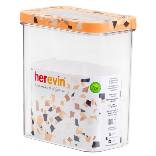 Фото - Емкость для хранения Herevin STONE Transparent Lid 1.8 л (161207-158)