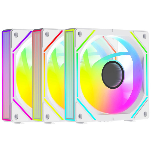 Фото - Корпусный вентилятор OCYPUS 120MM GAMMA F12 UNI WH ARGB REVERSE BLADE 3 IN 1 (GAMMA-F12-WH3AM01U-GL) Фото - Корпусный вентилятор OCYPUS 120MM GAMMA F12 UNI WH ARGB REVERSE BLADE 3 IN 1 (GAMMA-F12-WH3AM01U-GL)