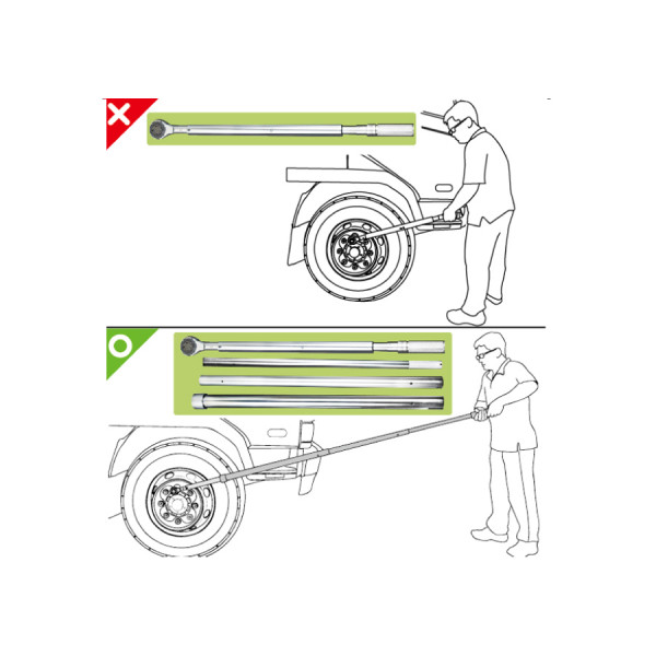 Фото - Ключ динамометрический KING TONY 1'' 610-2644 NM (34862-3CF)