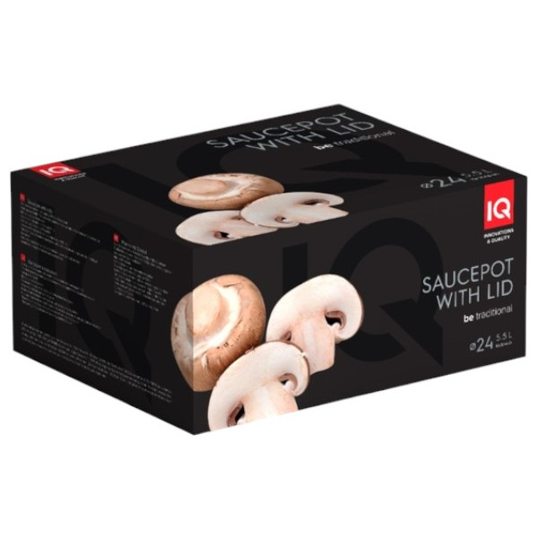 Фото - Кастрюля IQ Be Traditional 5.5 л (IQ-2046-24)