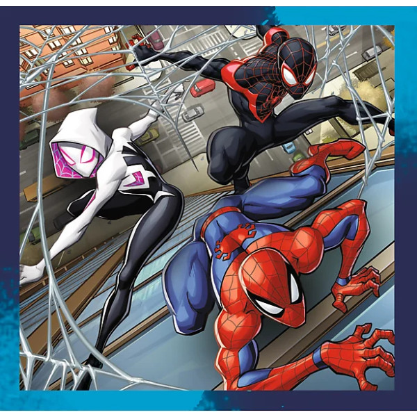 Фото - Пазлы (3-4 года) Trefl 3в1 Spiderman Друзья-пауки (5900511348743)