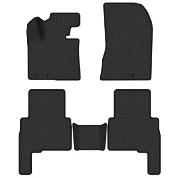 Фото - EVA коврики в салон авто EVAtech для Sorento (XM) (Floor Gas Pedal) 7 seats Kia 2009-2012 2 поколение SUV EU KI12991CD5LA3RBB