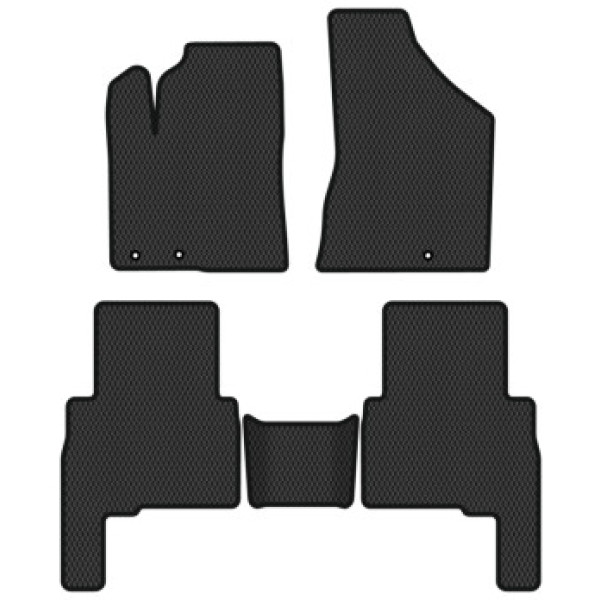 Фото - EVA коврики в салон авто EVAtech для Sorento (XM) (Hinged Gas Pedal) 5 seats Kia 2009-2012 2 поколение SUV EU KI13582CV5KH3RBB