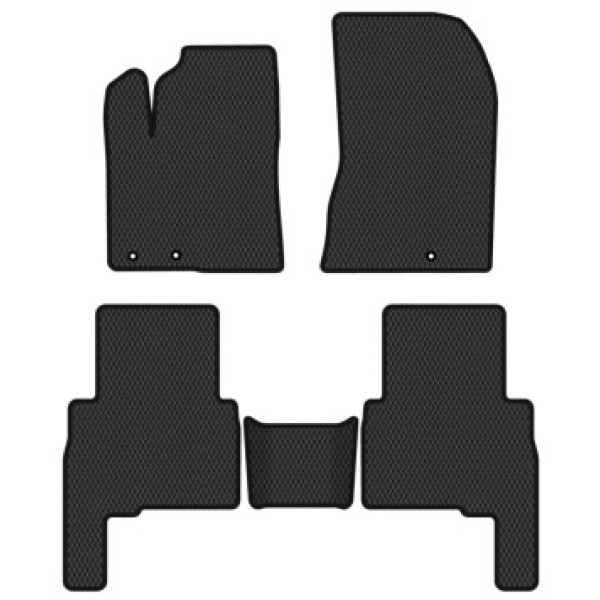 Фото - EVA коврики в салон авто EVAtech для Sorento (XM) (Hinged Gas Pedal) 5 seats Kia 2009-2012 2 поколение SUV EU KI13582C5KH3RBB
