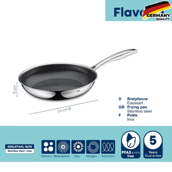 Фото - Сковорода универсальная Kela Flavoria 24 см (10202)