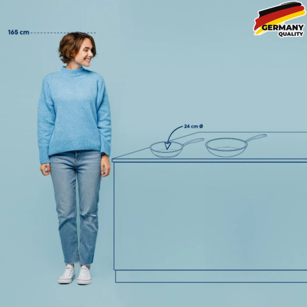 Фото - Сковорода универсальная Kela Flavoria 24 см (10202)