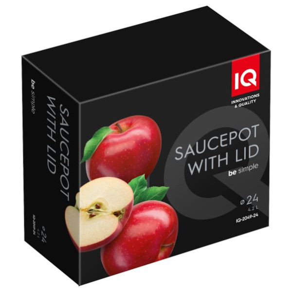 Фото - Кастрюля IQ Be Simple 4.2 л (IQ-2049-24)