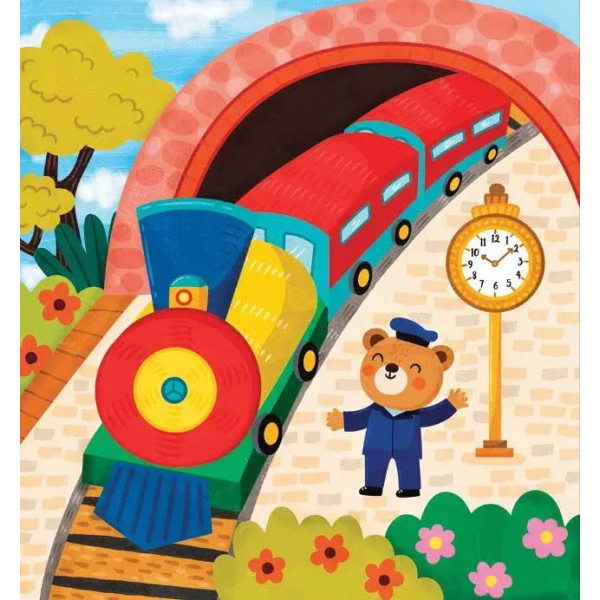 Фото - Раскраски водные Let’s Craft Магические преобразования Железная дорога (MRP016)