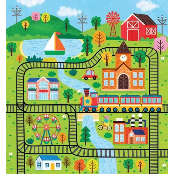 Фото - Раскраски водные Let’s Craft Магические преобразования Железная дорога (MRP016)