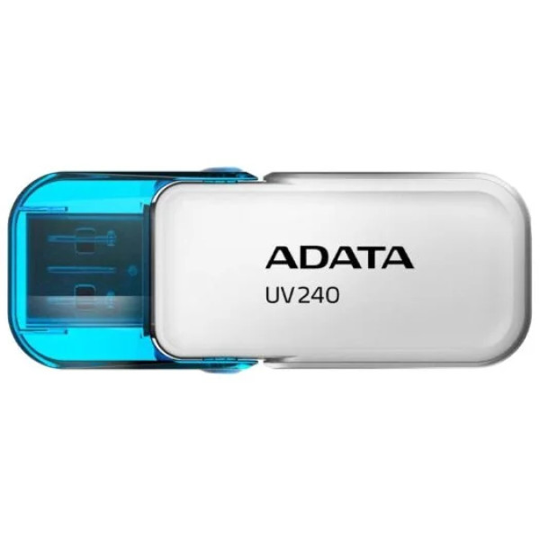 Фото - Флеш USB ADATA USB 2.0 AUV 240 64Gb White (AUV240-64G-RWH)