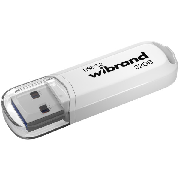 Фото - Флеш USB Wibrand USB 3.2 Gen1 Marten 32GB White (WI3.2/MA32P10W)