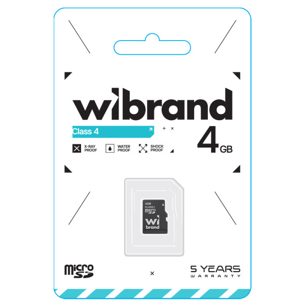 Фото - Карта памяти Wibrand 4Gb class 4 (WICDC4/4GB)