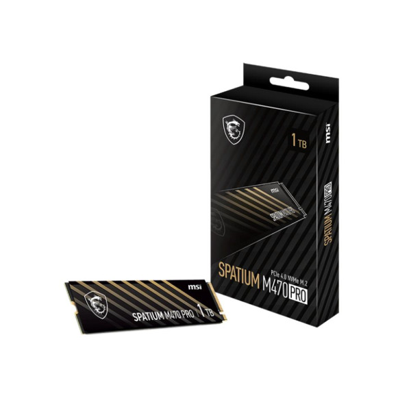 Фото - SSD-накопитель внутренний MSI SSD G4 M.2 NVME 1TB Spatium M470 PRO (S78-440L0J0-P83)