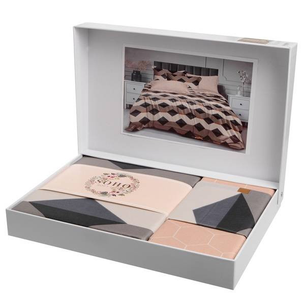 Фото - Комплект постельного белья SOHO Lounge 200х230 Traventino Brown (A130141)