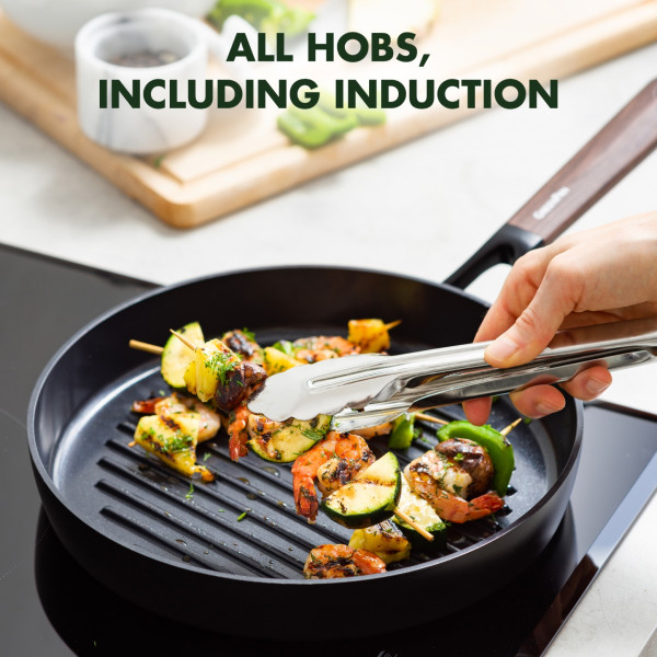 Фото - Сковорода гриль Green Pan Eco Smartshape 28 см (CC006444-001)