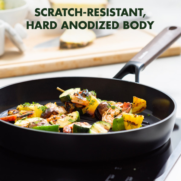 Фото - Сковорода гриль Green Pan Eco Smartshape 28 см (CC006444-001)