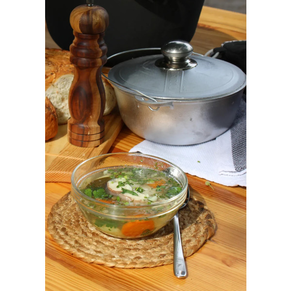 Фото - Котел Brizoll 12-002-1 Турист 2 л, с дужкой и крышкой