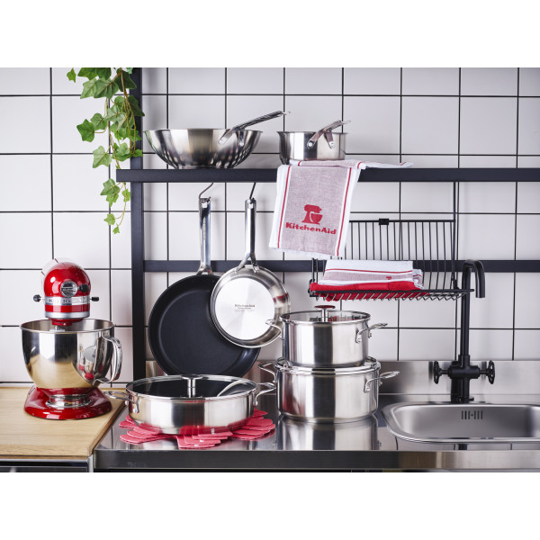 Фото - Набор посуды KitchenAid SSS 8 пр. 16/18/20 см, 1,49/2,13/3,11 л, 20+28 см (CC004221-001)