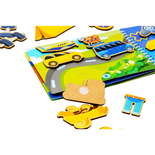 Фото - Настольная игра (5-7 лет) PuzzleOk Развивающий альбом для мальчиков (Puz-22920)