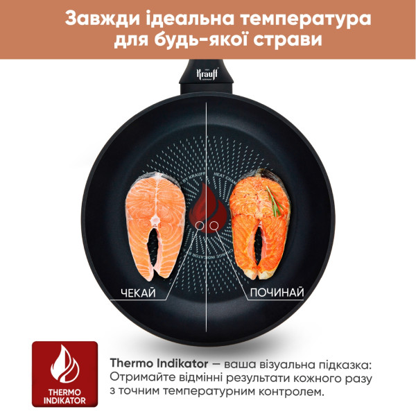 Фото - Сковорода универсальная Krauff 25-45-133 Smart Fry 24 см