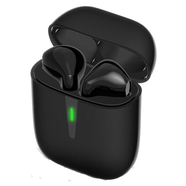 Фото - Наушники вкладыши беспроводные TWS SkyDolphin SL22 Black (BTE-000178)